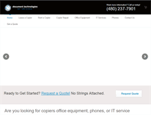 Tablet Screenshot of doctechaz.com